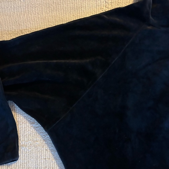 Vintage 80s Betsy Johnson Velour Turtleneck Sweater - Picture 3 of 4